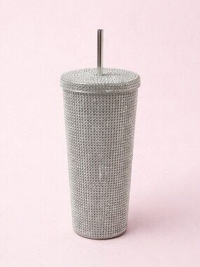 NWT Steve Madden Silver Bling Tumbler‎